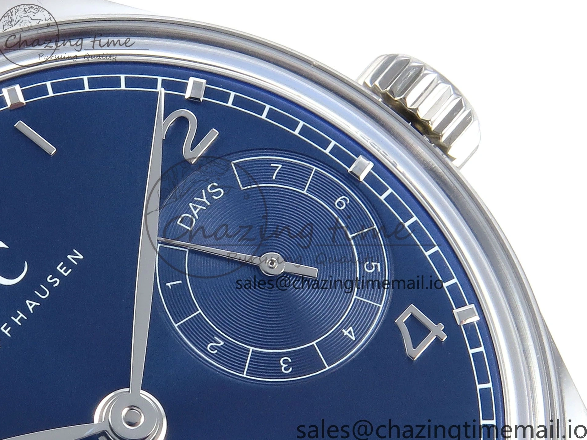 MIROTIME 0402 Portugieser Auto IWC0562E APSF 1:1 Best Edition Blue Dial on SS Bracelet A Timeless 6997